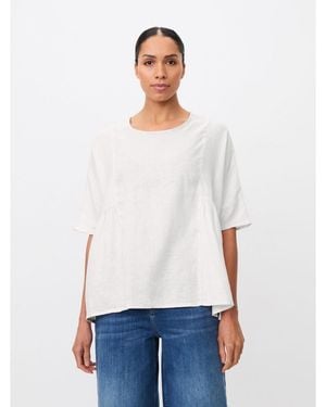 Masai Mablissea Oversized Linen Blouse - White