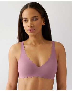 B.tempt'd By Wacoal B.wow'd Wirefree Bralette 952287 - Purple