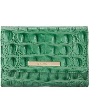 Brahmin Kerra Alden Road Snap Closure Wallet - Green