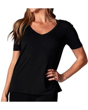 Tavi Everyday V-neck Tee - Black