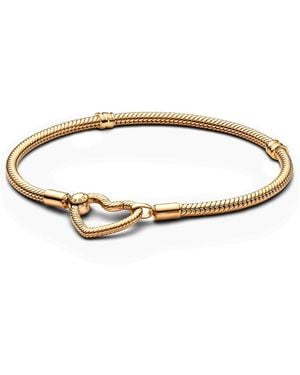 PANDORA Cubic Zirconia Sparkling Halo Tennis Bracelet - Metallic