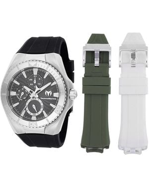 TechnoMarine Tm-124017 Cruise Quartz Chronograph Dial Watch - White