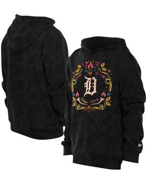 KTZ San Francisco Giants Dia De Los Muertos Brushed Fleece Hoodie - Black