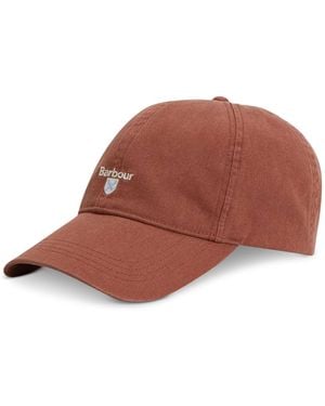 Barbour Cascade Logo Embroidered Sport Cap - Brown