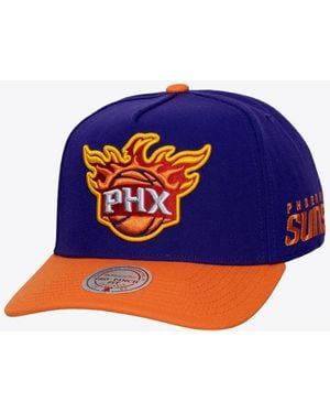Mitchell & Ness Phoenix Suns Hardwood Classics Snapback Baseball Cap - Blue