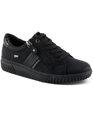 Spring Step Jamia Relife Water-resistant Sneakers - Black