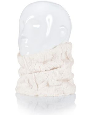 Heat Holders Lite Adele Knit Neck Warmer - White