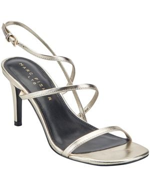 Marc Fisher Denzi Strappy Stiletto Sandals - Metallic