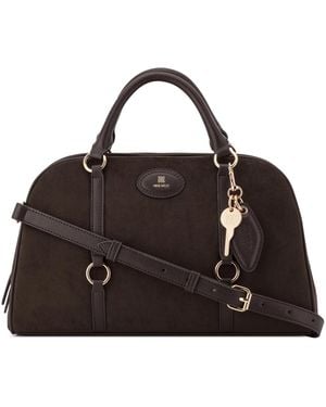 Nine West Cobel Medium Satchel Handbag - Black