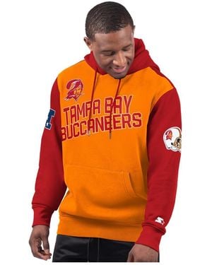 Starter Orange Tampa Bay Buccaneers Extreme Vintage Logo Pullover Hoodie