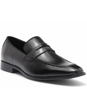 Gordon Rush Slip On Dress Penny Loafer - Black