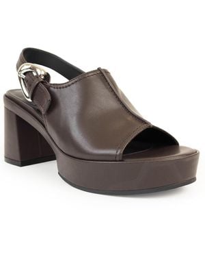 Aerosoles Zella Platform Sandal - Brown