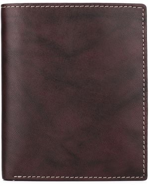JULIA BUXTON J. Buxton Mini Hunt Credit Card Folio Wallet - Brown