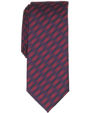 Alfani Summit Stripe Tie - Purple