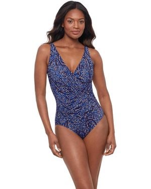 Miraclesuit Oceanus Dd One Piece Swimsuit - Blue