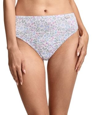 Jockey Elance Super Soft French Cut Underwear 3 Pack 2071 - Blue
