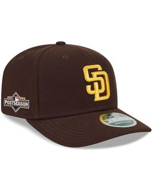 KTZ San Diego Padres 2025 Mlb Postseason Side Patch 9seventy Adjustable Hat - Brown