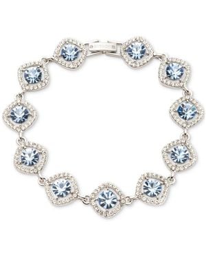Givenchy Pave & Round Crystal Halo Flex Bracelet - Metallic