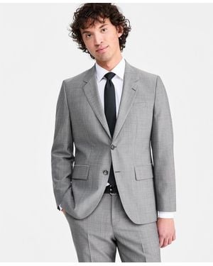 BOSS Hugo By Modern-fit Suit Separates Jacket - Gray