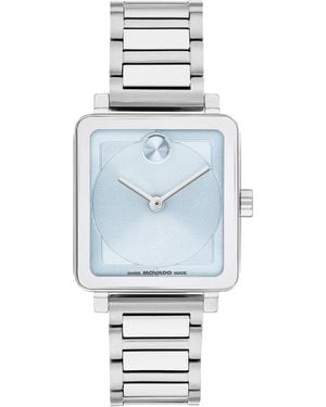 Movado Bold Evolution 2.0 Swiss Quartz Stainless Steel Watch 26mm - Blue