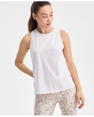 ID Ideology Essential Cotton Tank Top - White