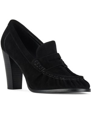 Jeffrey Campbell Smithson High Heel Loafers - Black
