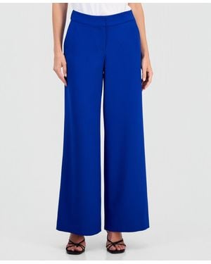 Tahari Wide-leg Pants - Blue