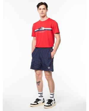 Sergio Tacchini Macchina Short - Red