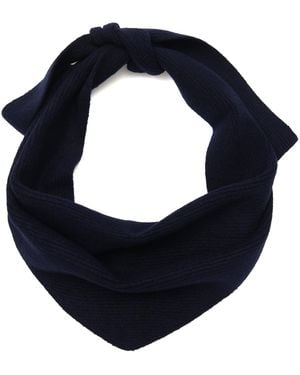 Kate Spade Knit Triangle Scarf - Blue