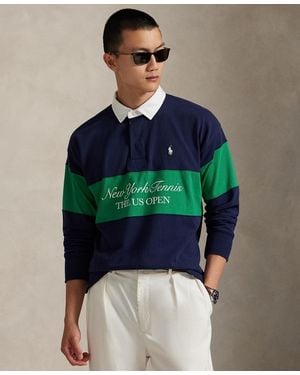 Polo Ralph Lauren Us Open 2025 Vintage Fit Rugby Shirt - Multicolor
