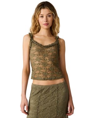 Steve Madden Mavee Sleeveless Top - Green