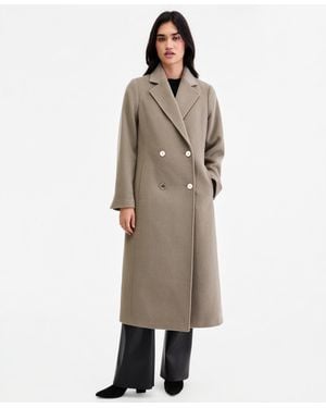Michael Kors Michael Double-breasted Maxi Coat - Natural