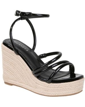 BERNESS Rivka Strappy Espadrille Wedge Sandals - White