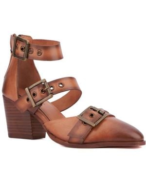 Vintage Foundry Kaydence Heel Sandal - Brown