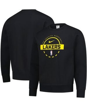Nike Los Angeles Lakers 2025/26 Authentic Practice Club Sweatshirt - Blue