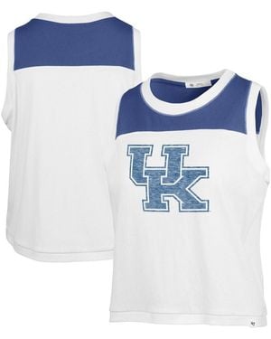 '47 Kentucky Wildcats Premier Zoey Waist Length Tank Top - Blue