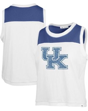 '47 Kentucky Wildcats Premier Zoey Waist Length Tank Top - Blue