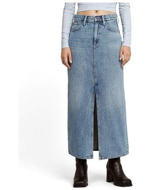 G-Star Viktoria Long Skirt - Blue