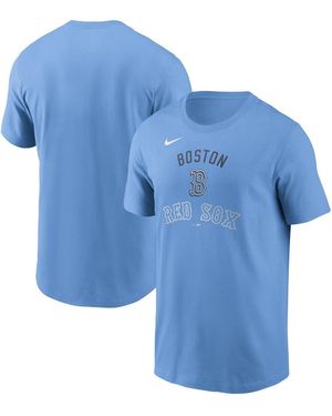 Nike Houston Astros Early Innings Stack T-shirt - Blue