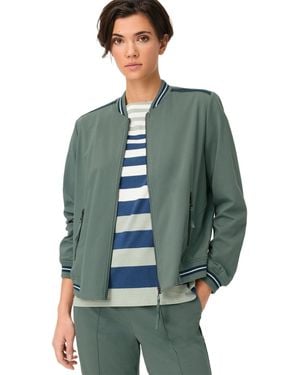Olsen Sporty Knit Jacket - Green