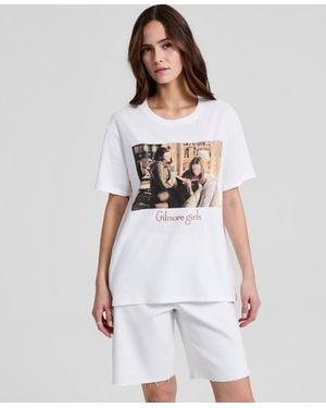 And Now This Gilmore Girls Graphic-print Crewneck T-shirt - White