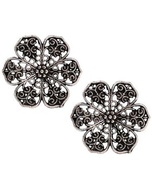 SOH Oxodised Toe Ring Set - Black