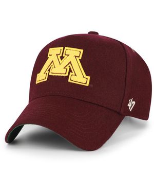 '47 And Minnesota Golden Gophers Collections Golden Age Offside Dt Adjustable Hat - Red