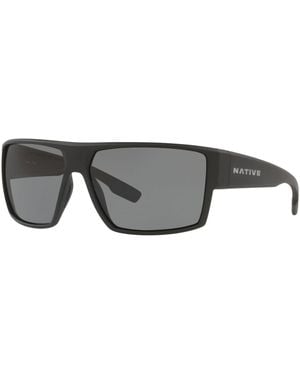 Native Eyewear Native Polarized Sunglasses - Gray