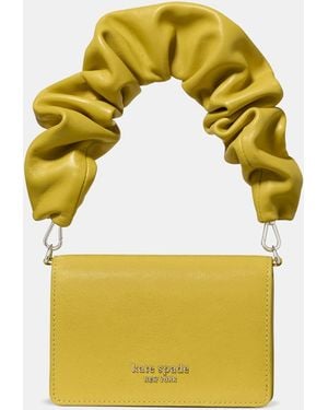Kate Spade Natasha Glazed Leather Card Case - Yellow