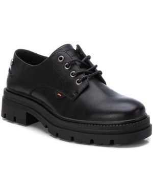 Xti Casual Oxfords By - Black