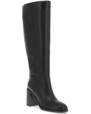 MIA Landen Knee-high Faux Leather Boots - Black