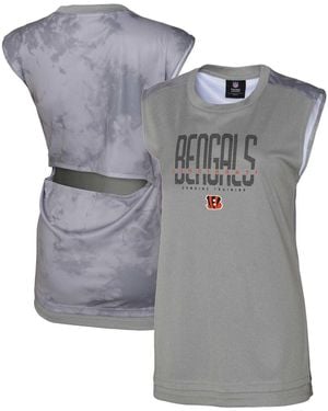 Outerstuff Cincinnati Bengals No Sweat Tank Top - Gray