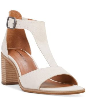 Lucky Brand Sabeni T-strap Sandals - Natural