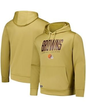 Outerstuff Cleveland Browns Top Ranked Pullover Hoodie - Yellow
